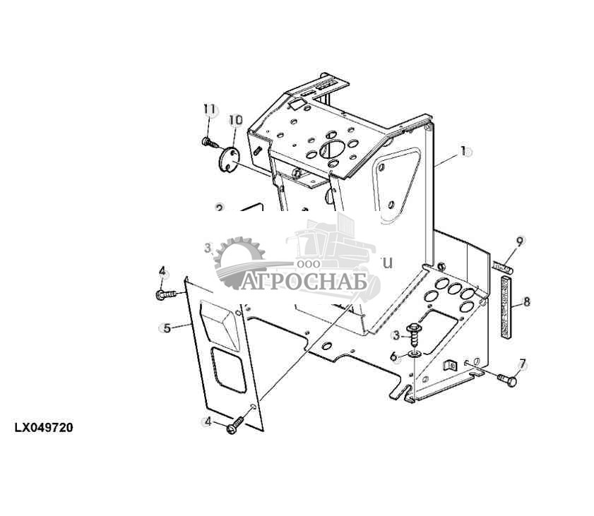 Опора управления 
